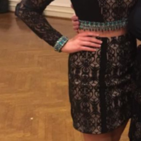 Rachel Allan Two Piece Cocktail - Picture 9 of 10